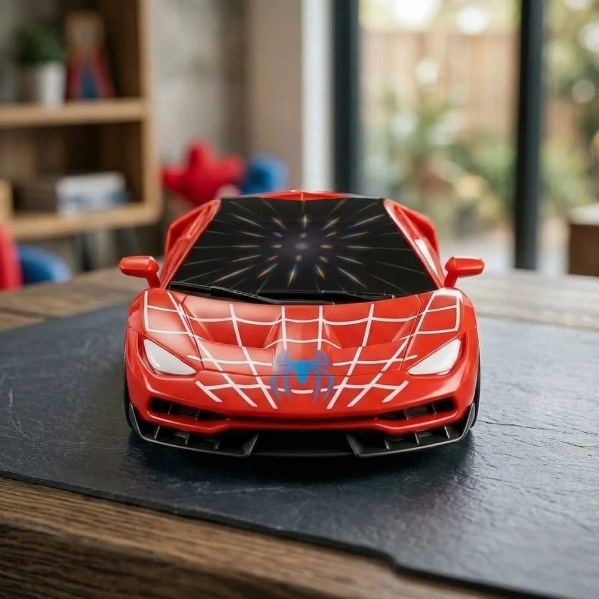 Spider-Man Racing Car – 3D Light & Music Toy