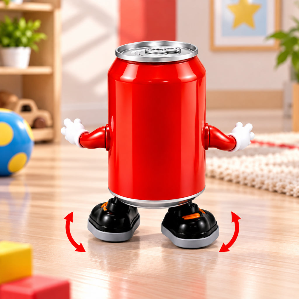 Dancing Cola Can – Musical Light-Up Dancing Toy