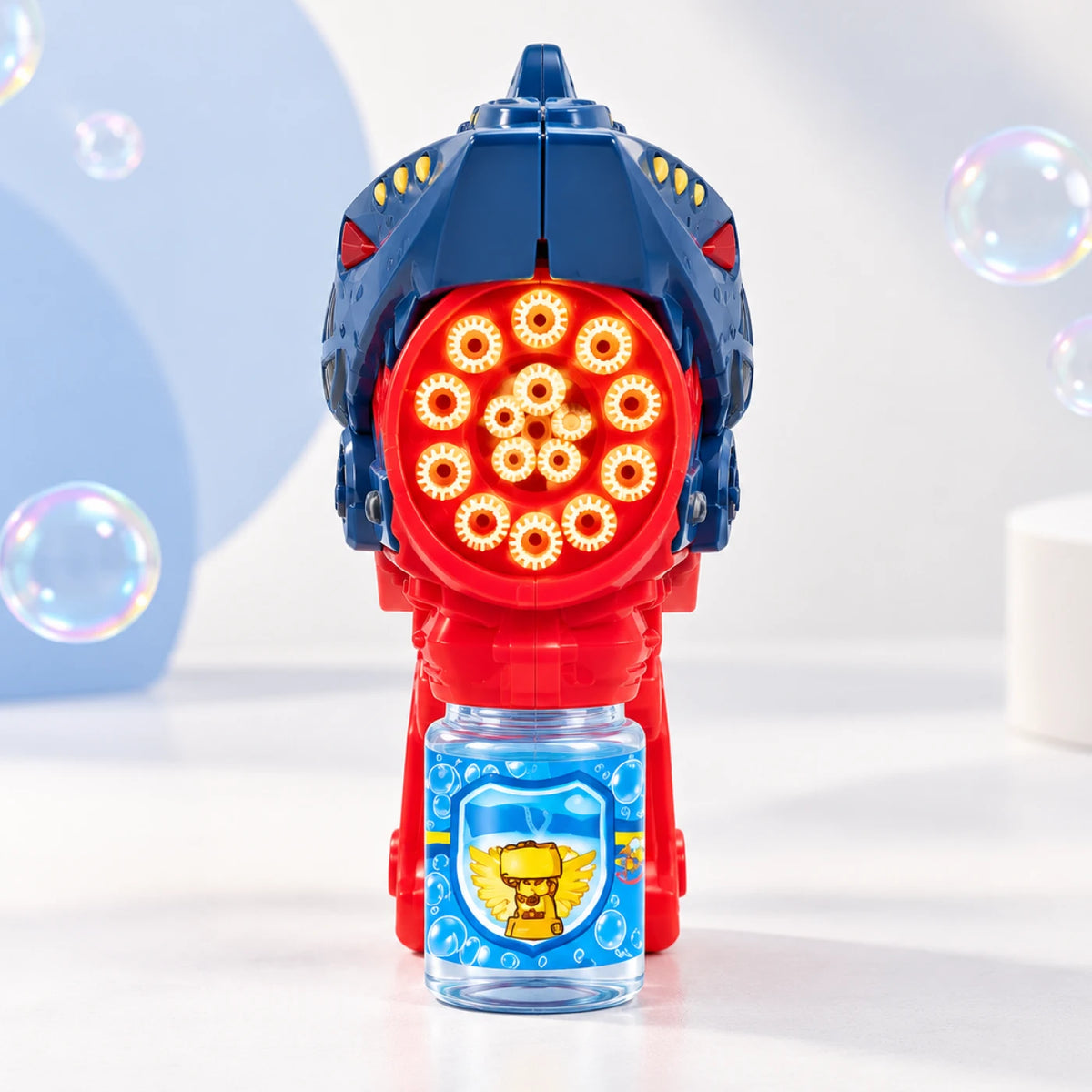 Shark Bubble Blaster – Electric Light-Up Bubble Gun