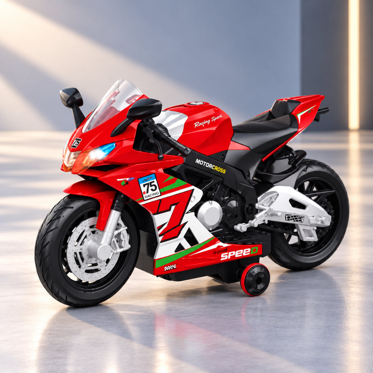 Spray Moto RC Motorcycle – 1:16 Remote Control Bike