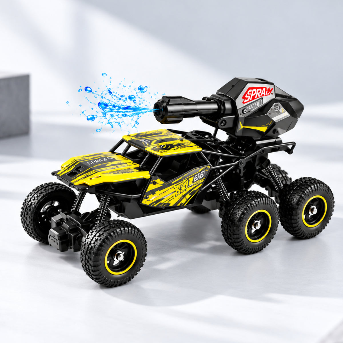 RC Stunt Warrior Car – Remote Control Water Spray Toy