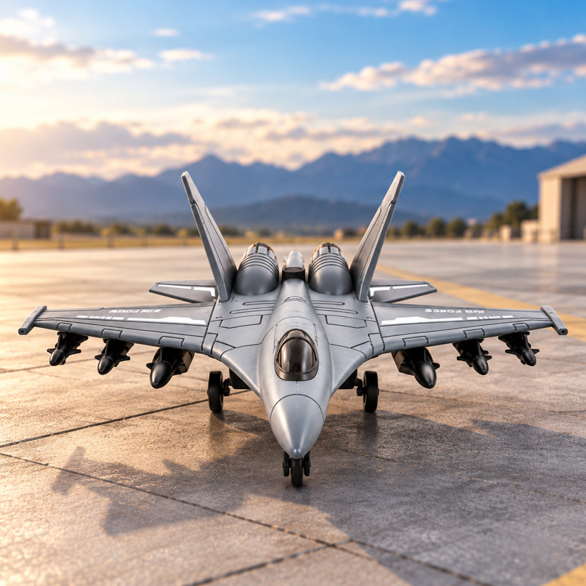 Fighter RC Jet – 2.4GHz Remote Control Spray Fighter