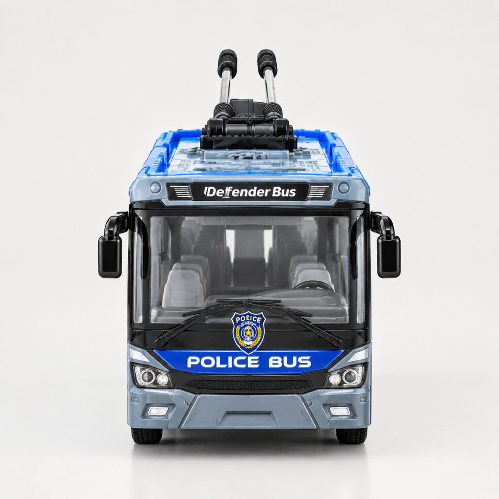 Police Bus RC Toy – 27MHz Remote Control Bus