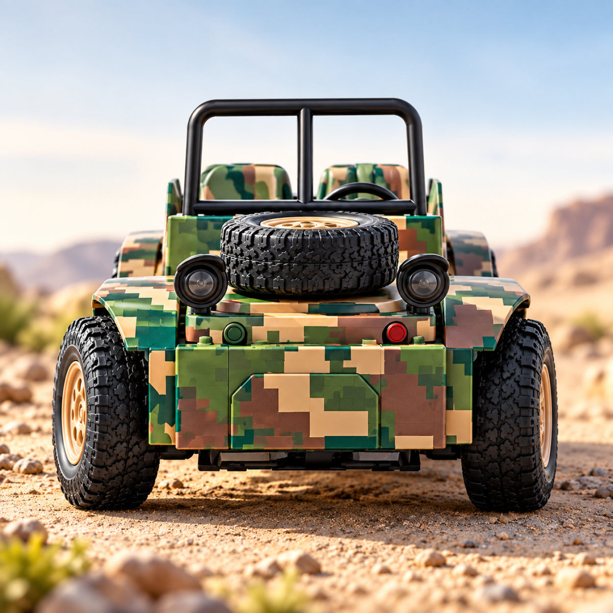 Strong Military RC Off-Road Car – Remote Control Army Vehiclea