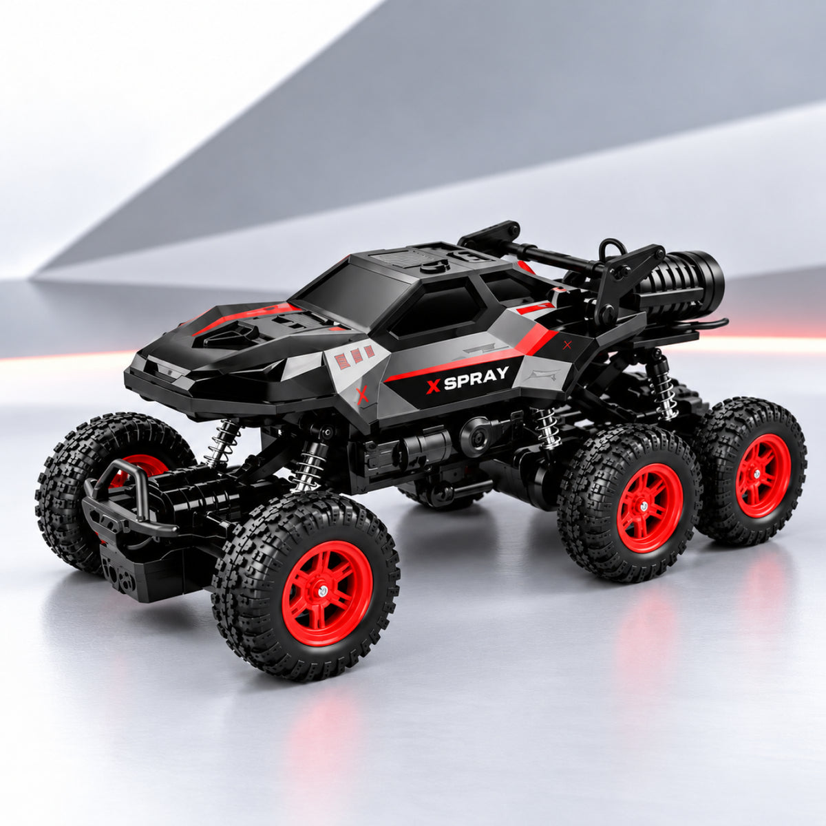 X-Spray RC Off-Road Car – 4WD Remote Control Spray Car