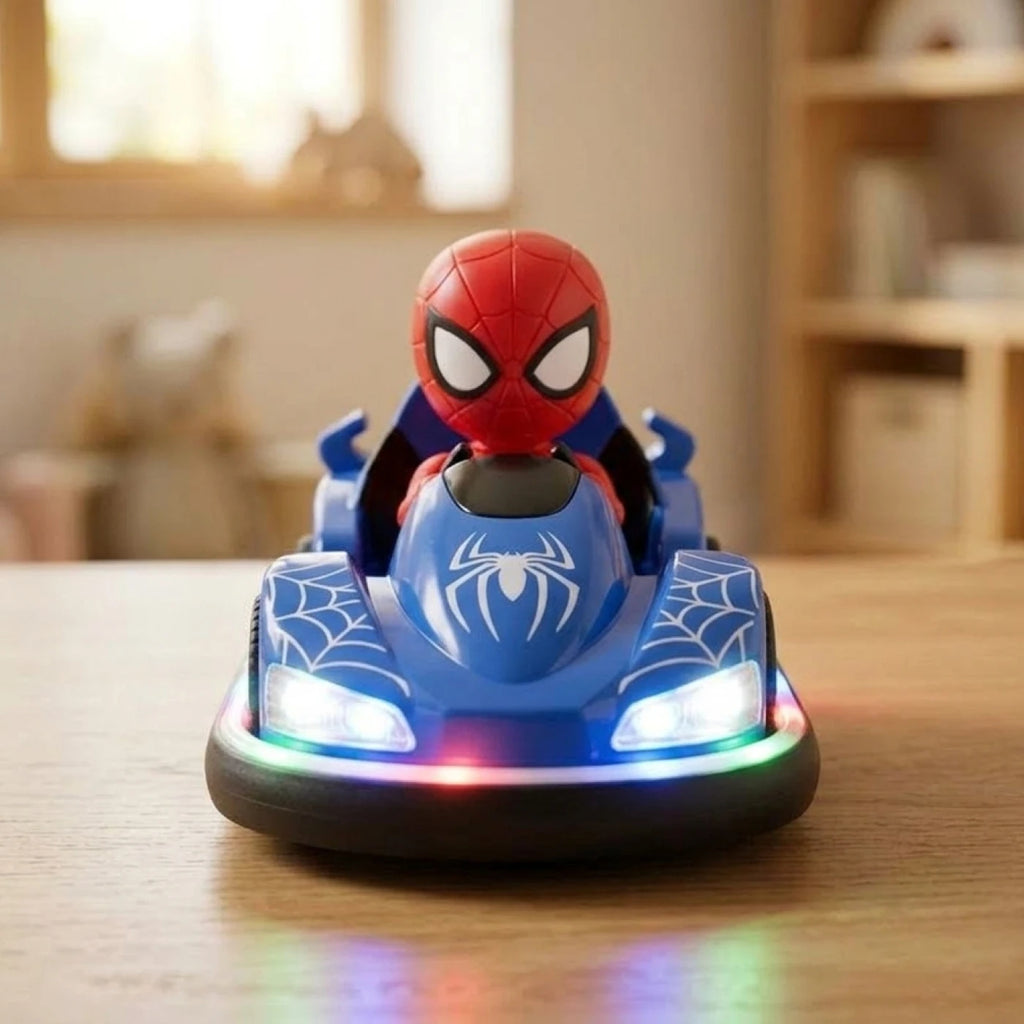 Spider-Man Bumper Car – Battery Operated Light-Up Toy