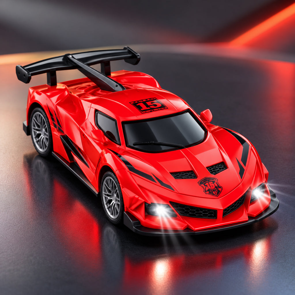 Racing RC Sports Car – 1:16 Scale Remote Control Racing Car with Rechargeable Battery