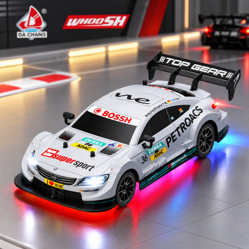 RC Drift Racing Car – 1:16 Scale 4WD Remote Control Sports Car with Neon Lights