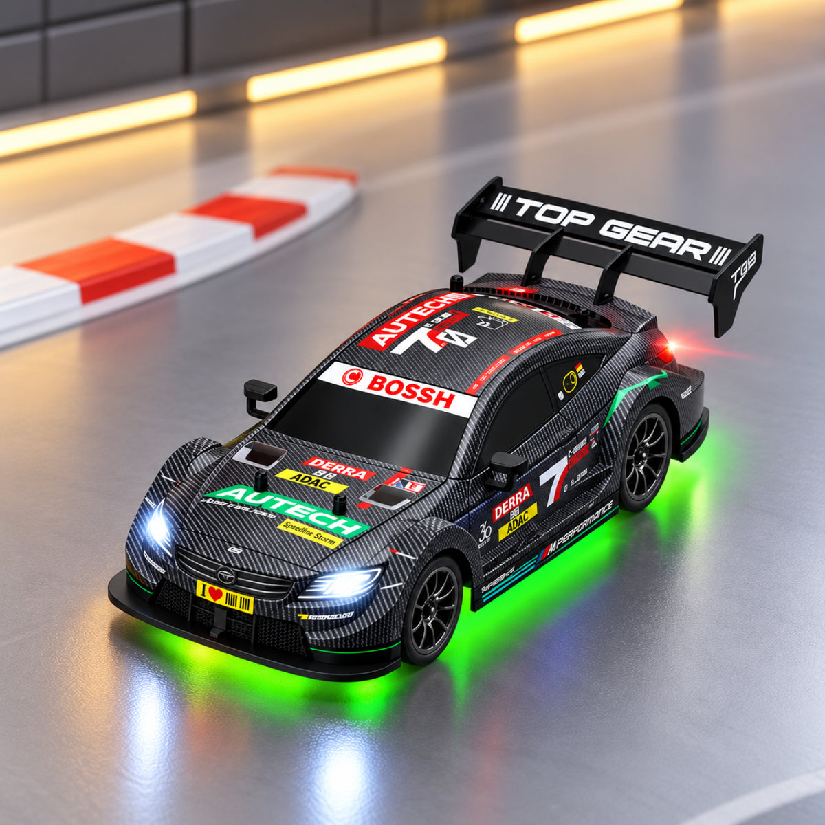 RC Drift Racing Car – 1:16 Scale 4WD Remote Control Sports Car with Neon Lights