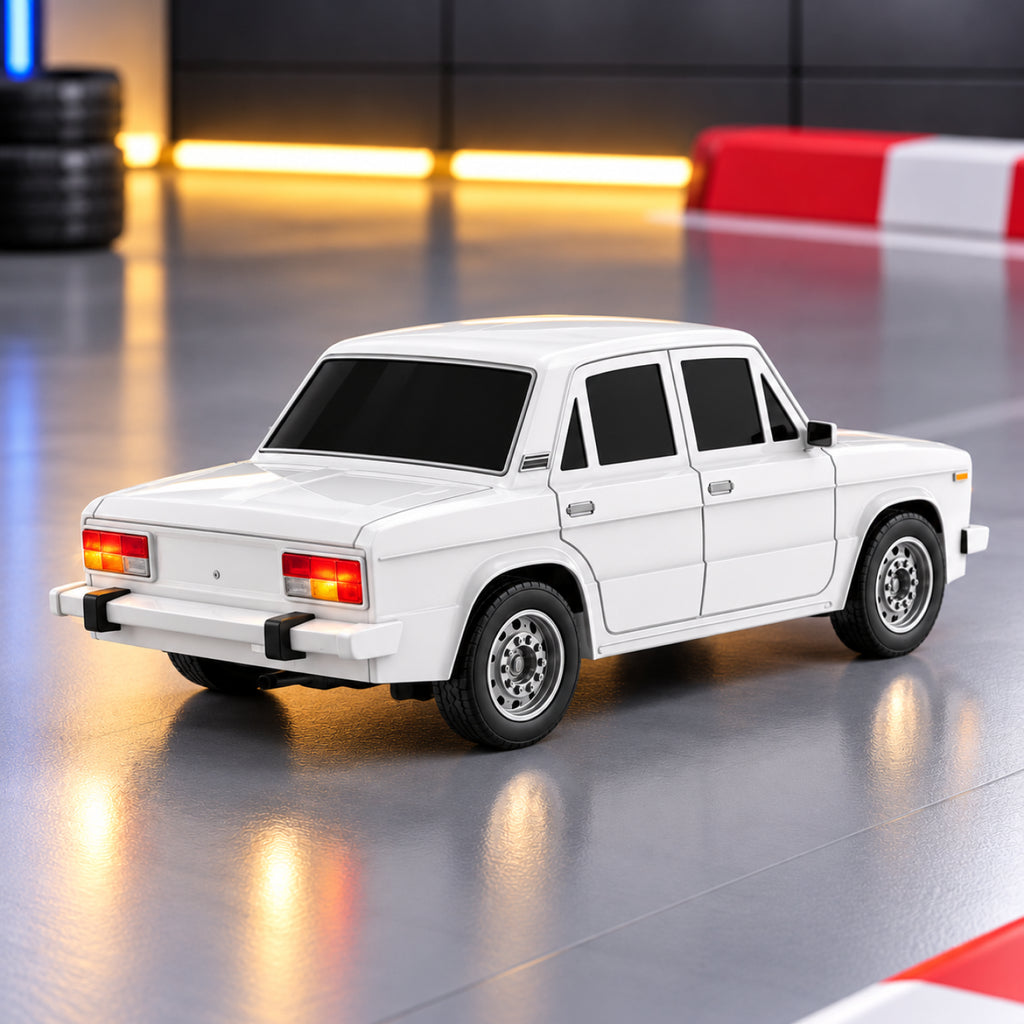 RC Classic Limousine Car – 1:12 Scale Remote Control Vintage Sedan with LED Lights