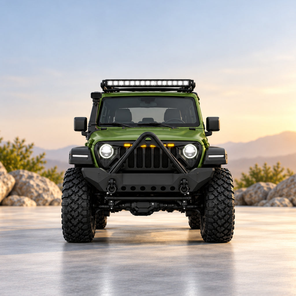 RC Jeep Rubicon Monster Truck – 1:16 Scale 4WD Remote Control Off-Road SUV
