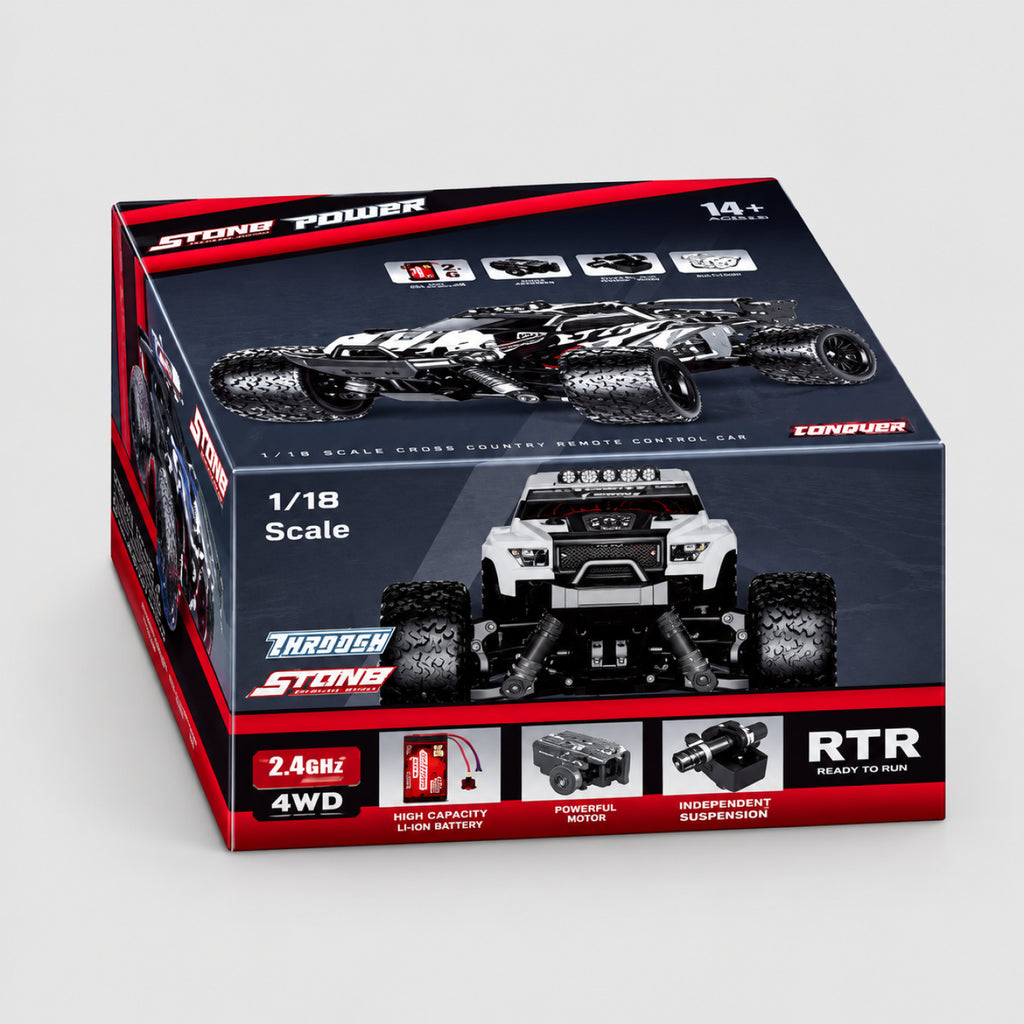 RC Drift Racing Muscle Car – 1:16 Scale 4WD Remote Control Sports Car with Drift Tires