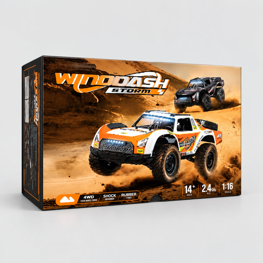 RC Extreme Off-Road Racing Truck – Brushless 4WD Remote Control Monster Truck