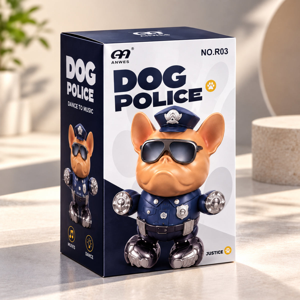 Dog Police – Dancing Music Toy