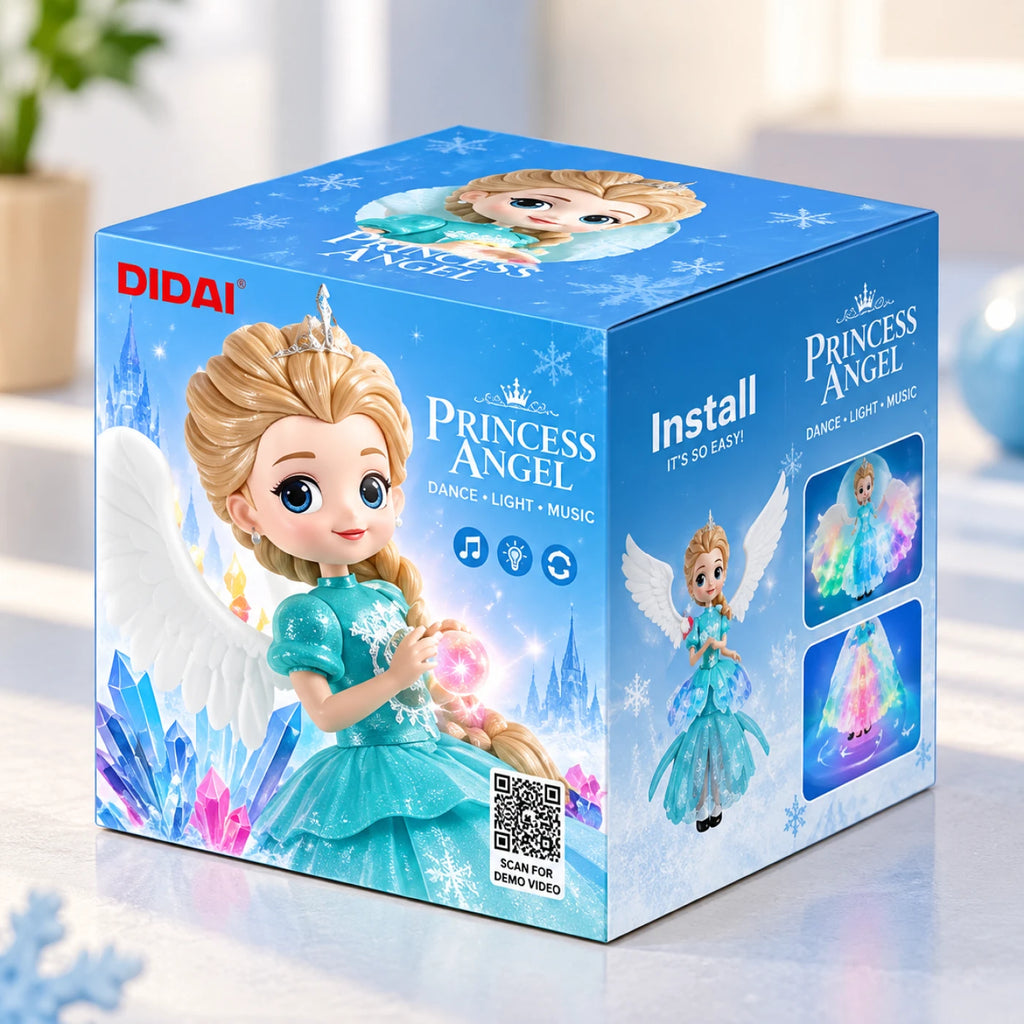 Love Princess Angel Toy – Musical Light-Up Dancing Princess
