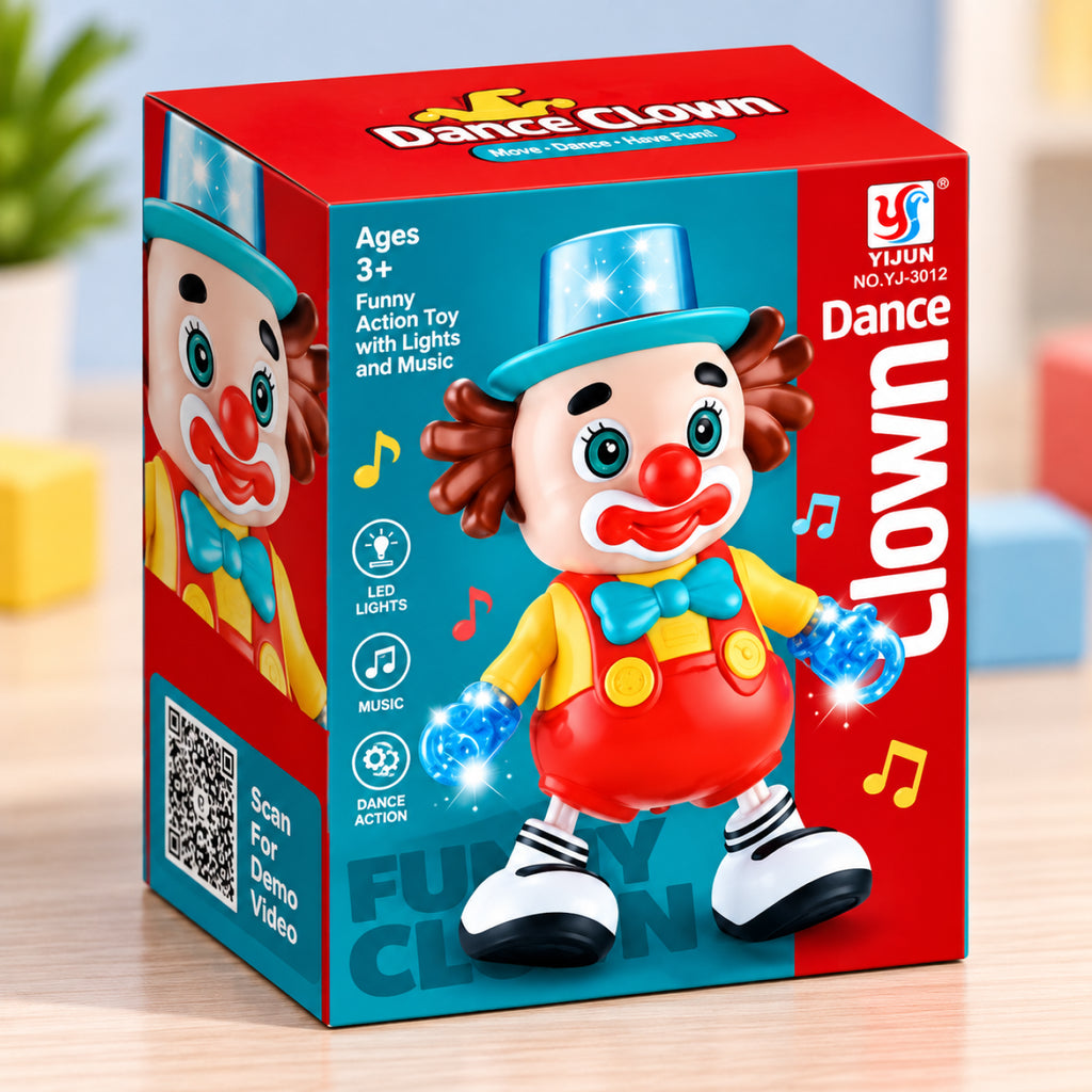 Dancing Clown – Musical Light-Up Interactive Toy