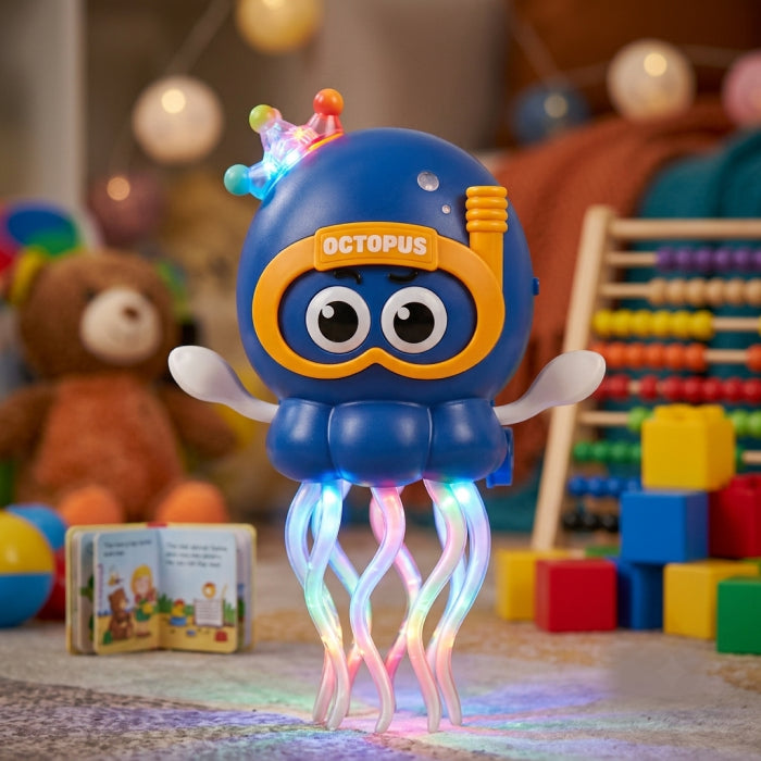 Dancing Octopus Toy – Musical Light-Up Moving Jellyfish