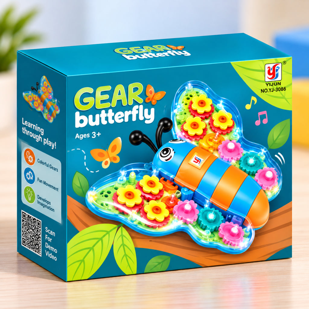 Gear Butterfly – Musical Light-Up Moving Toy