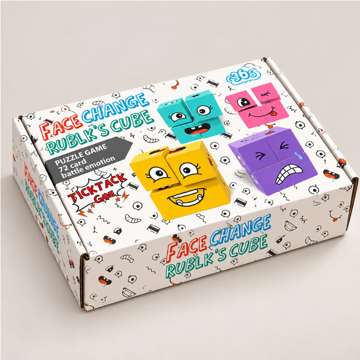 Face Change Puzzle Game – Fun Matching & Reaction Board Game
