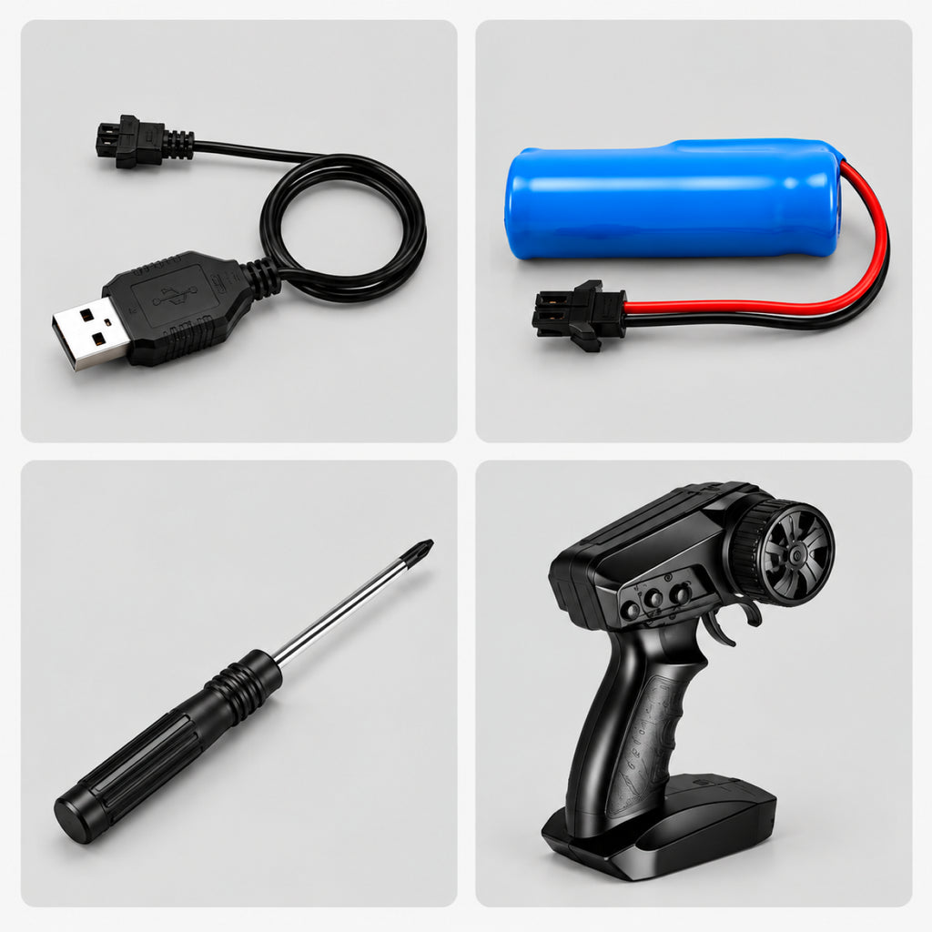 Conquer RC Monster Truck – 2.4GHz Remote & App Control