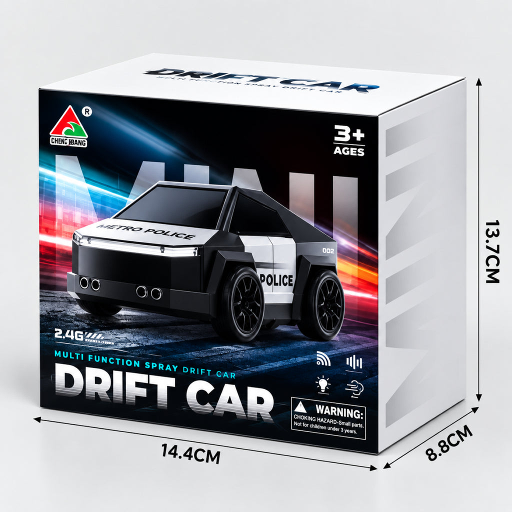 Police Drift RC Car – 3-Mode Remote Control Toy