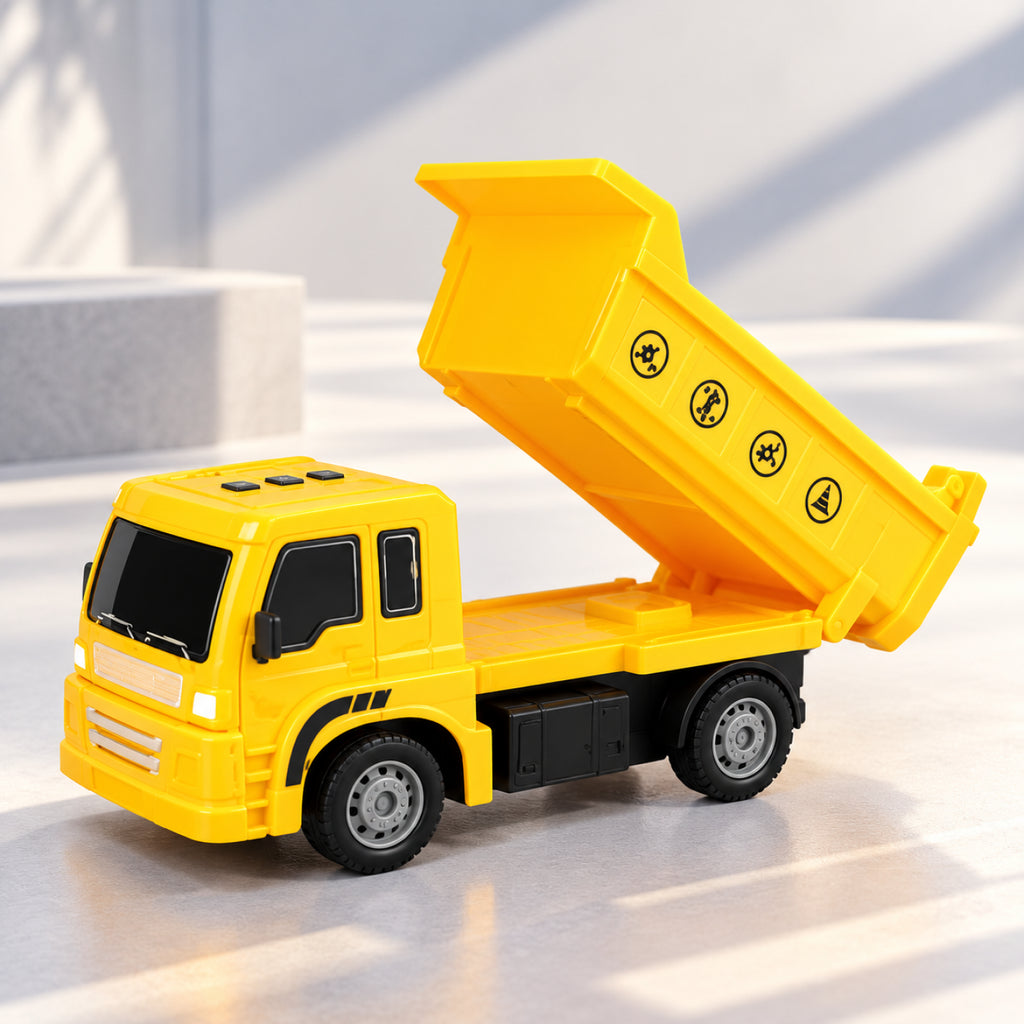 Engineering Fleet RC Construction Truck – 1:20 Remote Control Toy