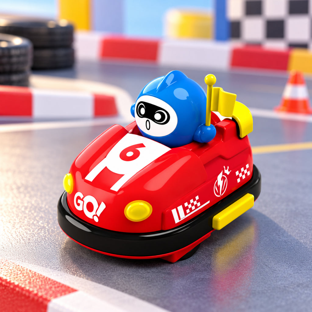 RC Bumper Car Racing Set – 2.4GHz Remote Control Battle Game