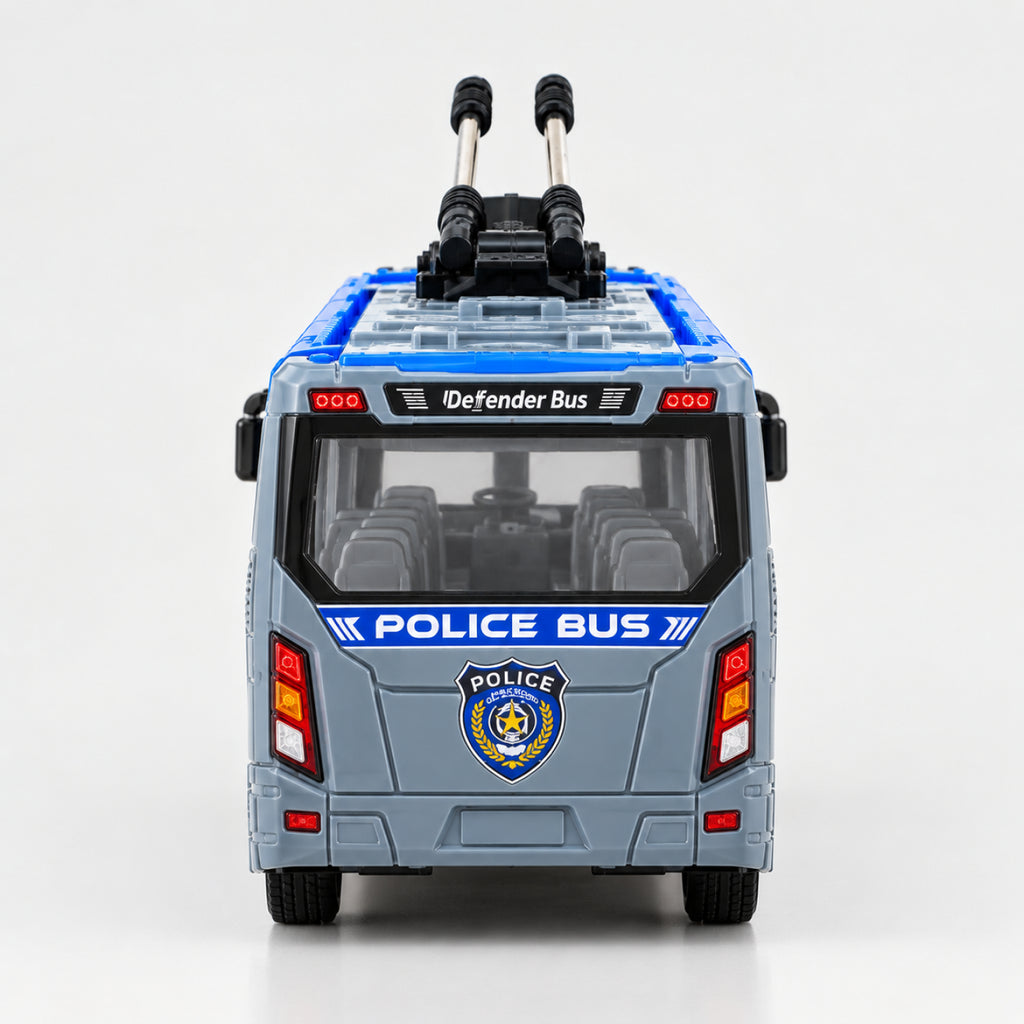 Police Bus RC Toy – 27MHz Remote Control Bus