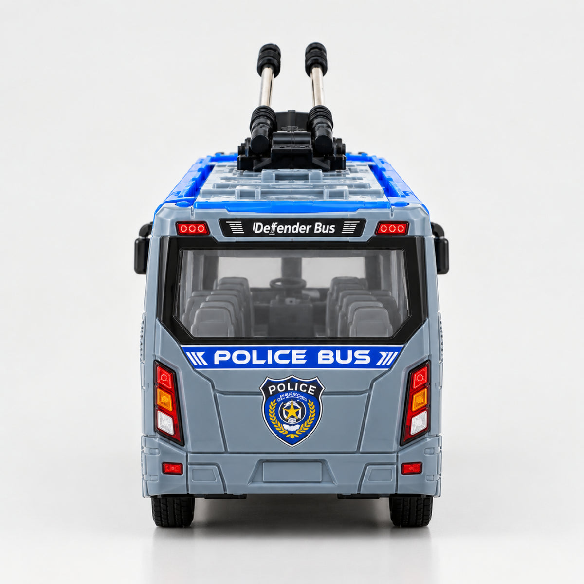 Police Bus RC Toy – 27MHz Remote Control Bus