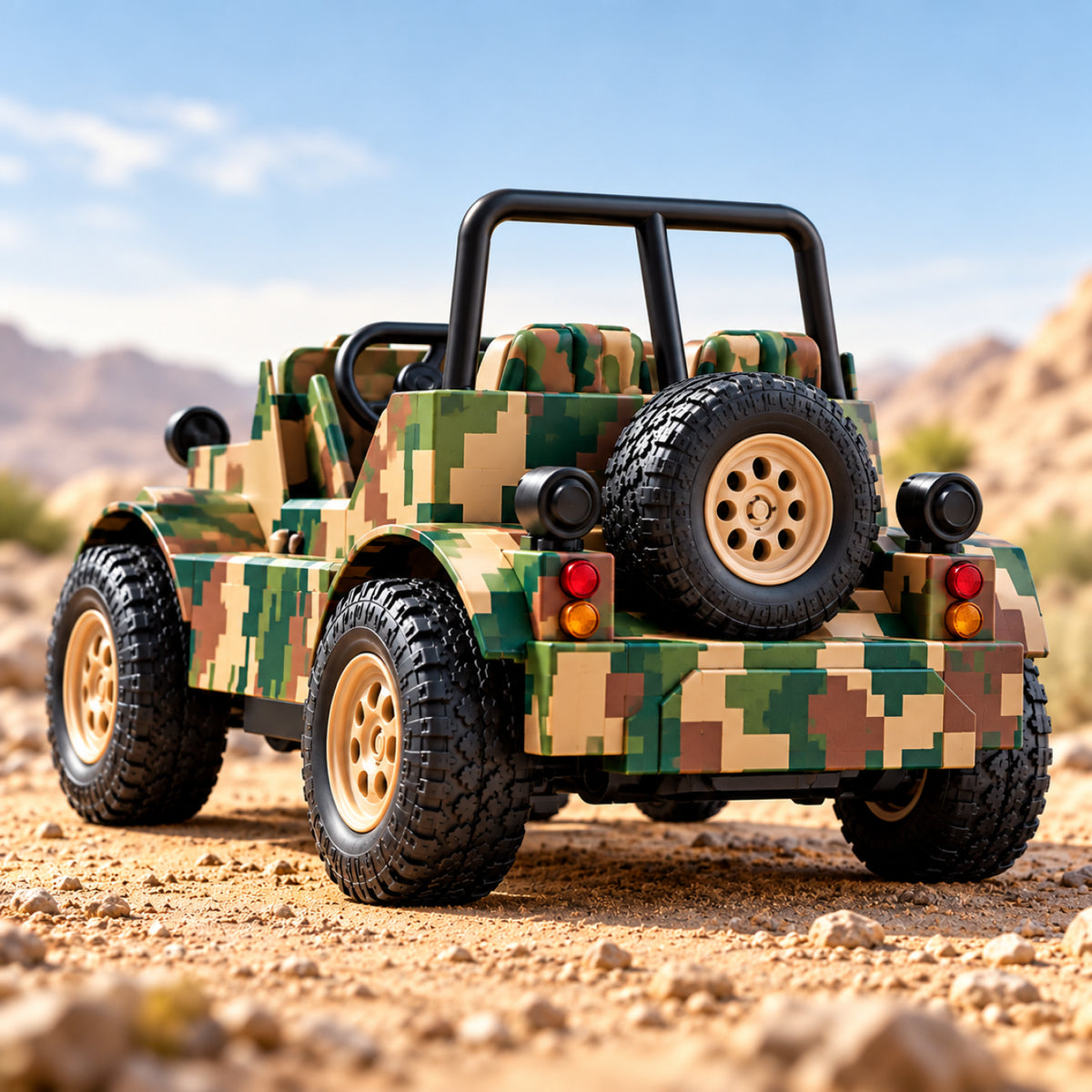 Strong Military RC Off-Road Car – Remote Control Army Vehiclea