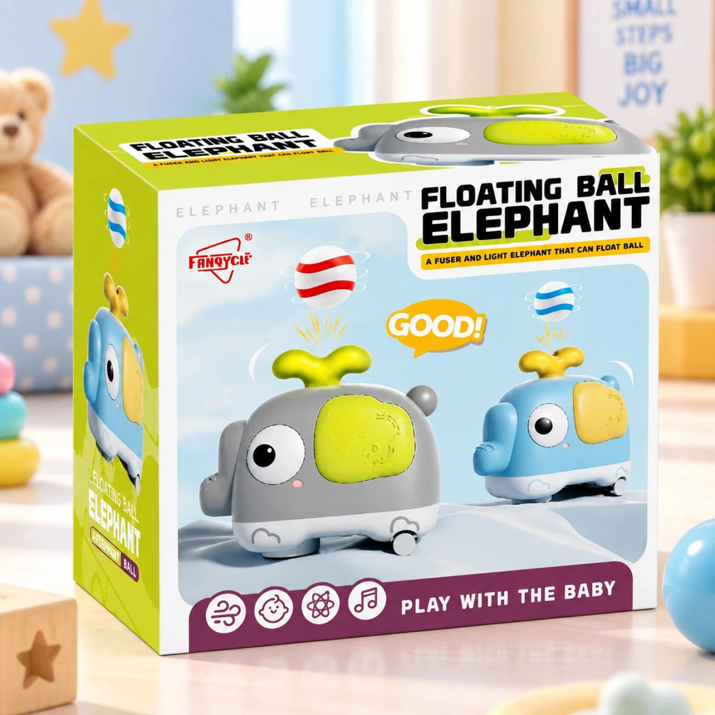 Floating Elephant Ball – Interactive Air-Powered Toy