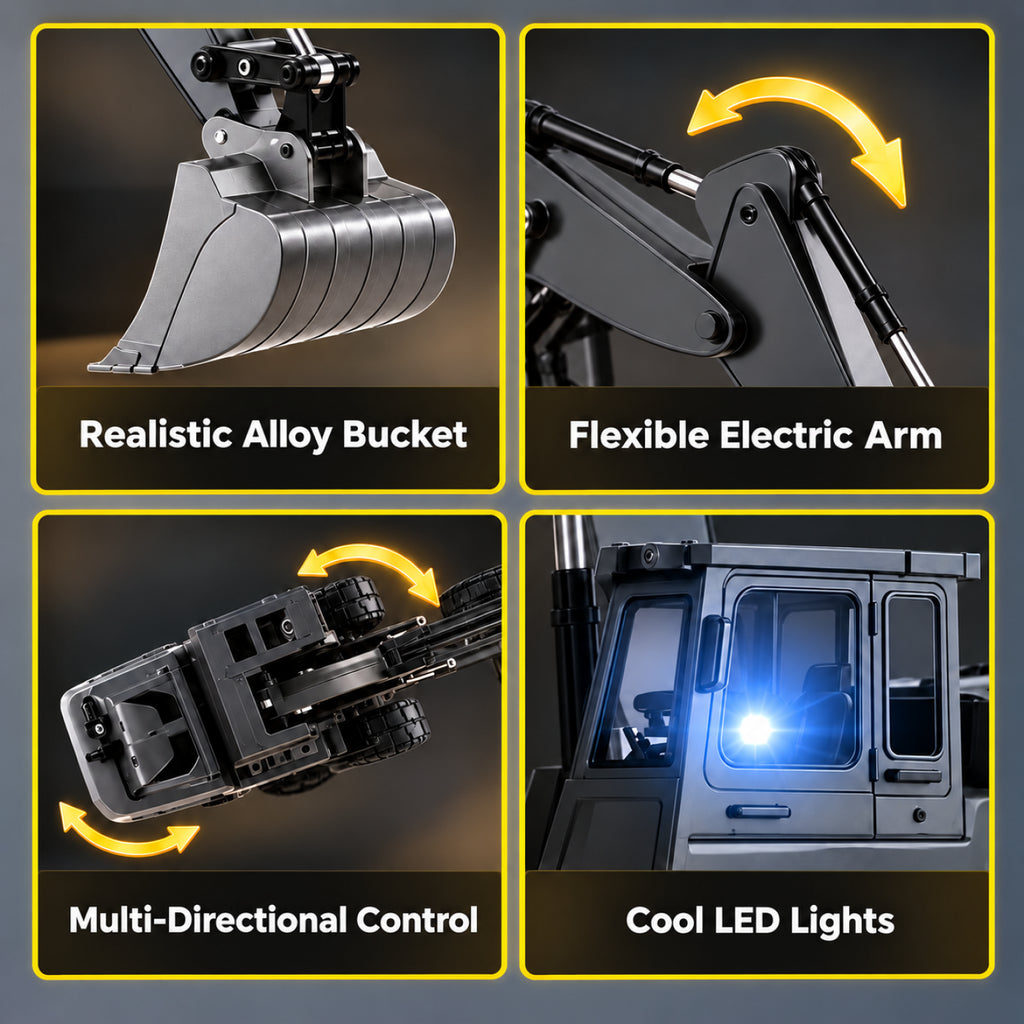 RC Excavator Truck – Remote Control Construction Vehicle