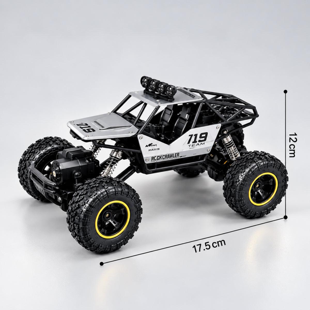 Rock Crawler Big RC Off-Road Car – 1:16 Scale Remote Control Climbing Truck