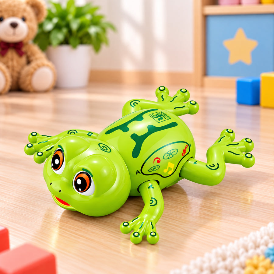 Stunt Frog – Automatic Moving Musical Light-Up Toy