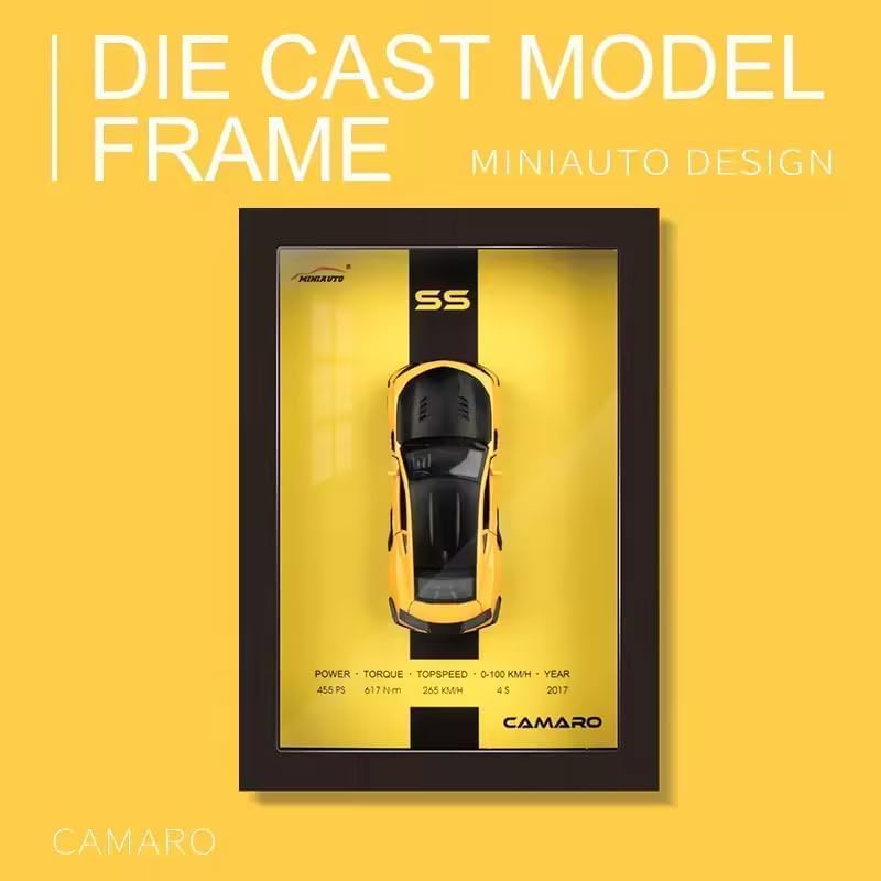 Diecast 3D frame of  1:32 Scale Chevrolet Camaro SS