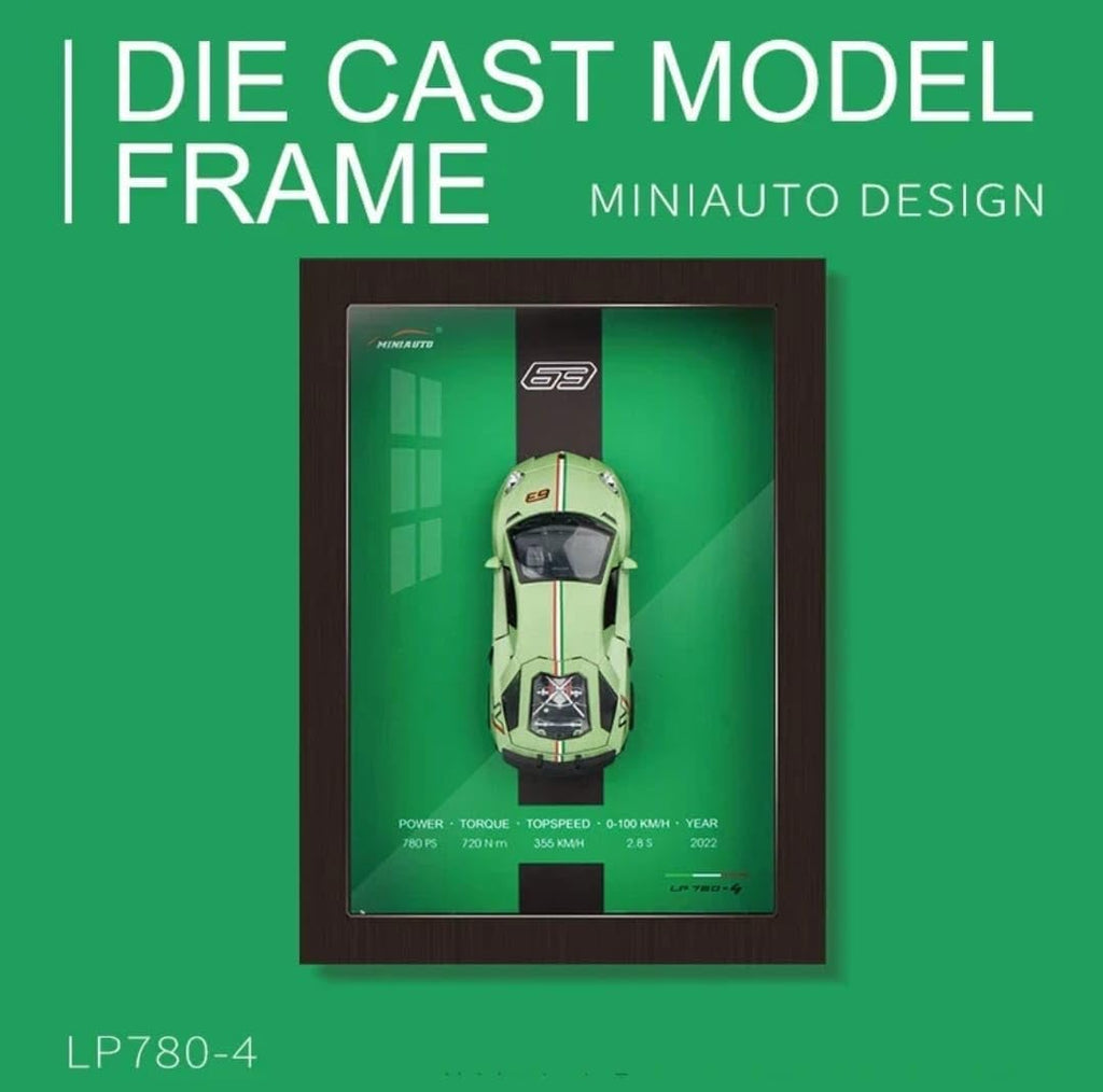 Diecast 3D frame of  Lamborghini Aventador SVJ 63