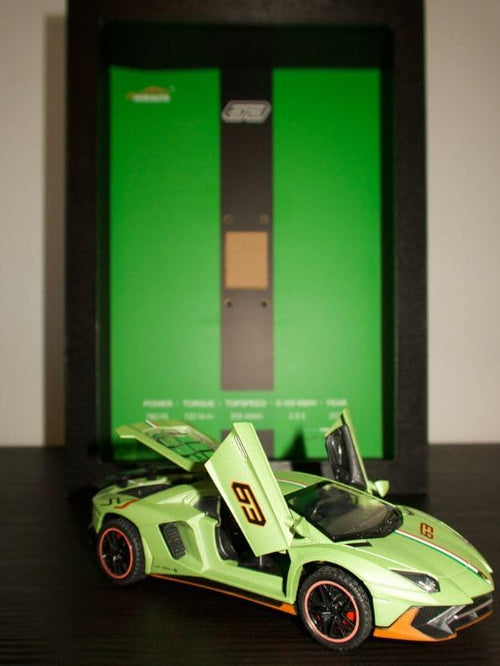 Diecast 3D frame of  Lamborghini Aventador SVJ 63