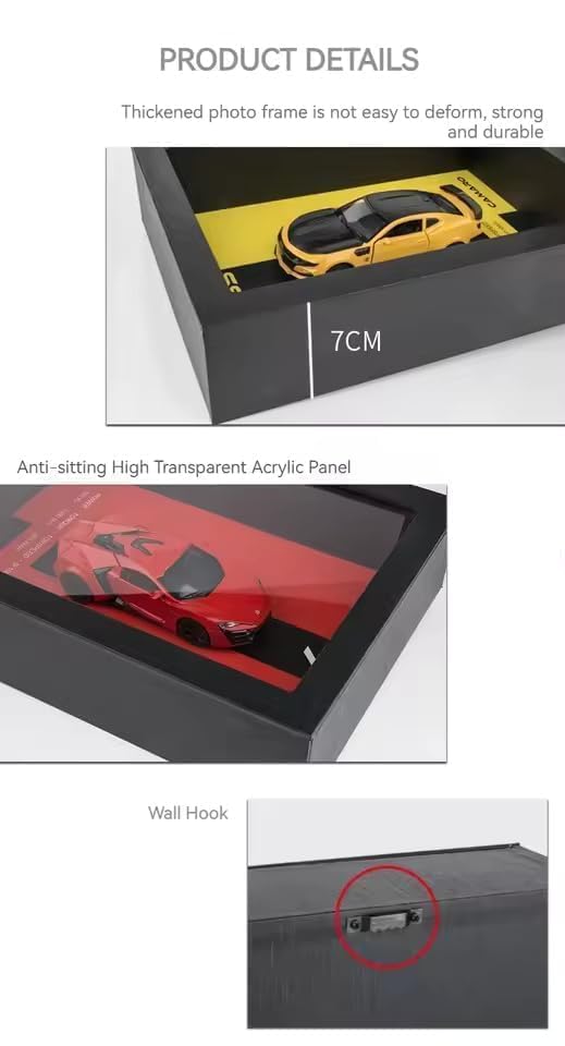 Diecast 3D frame of  1:32 Scale Chevrolet Camaro SS