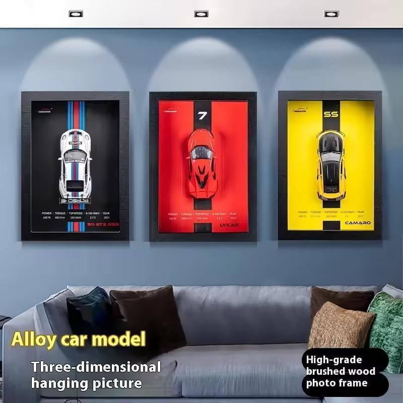 Diecast 3D frame of  1:32 Scale Chevrolet Camaro SS