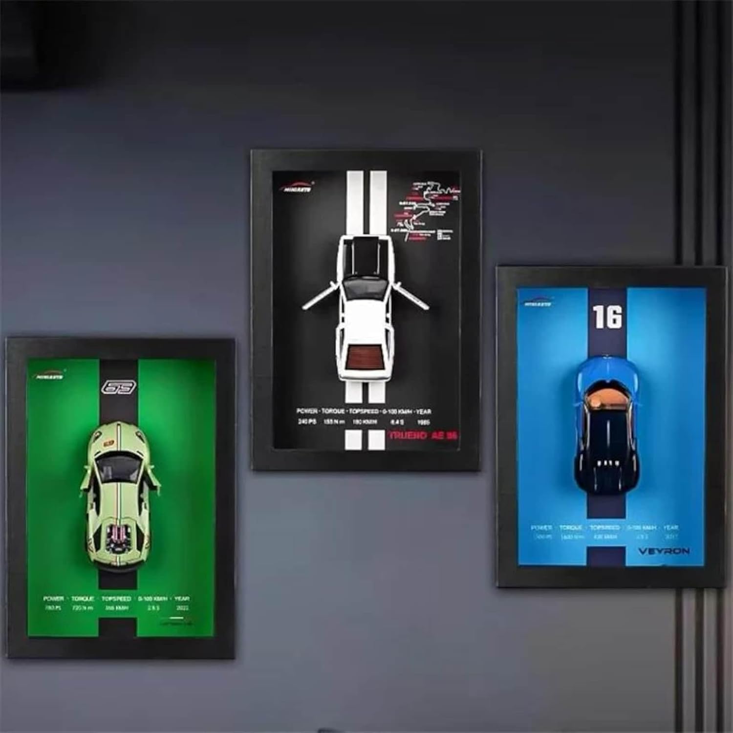 Diecast 3D frame of  Lamborghini Aventador SVJ 63