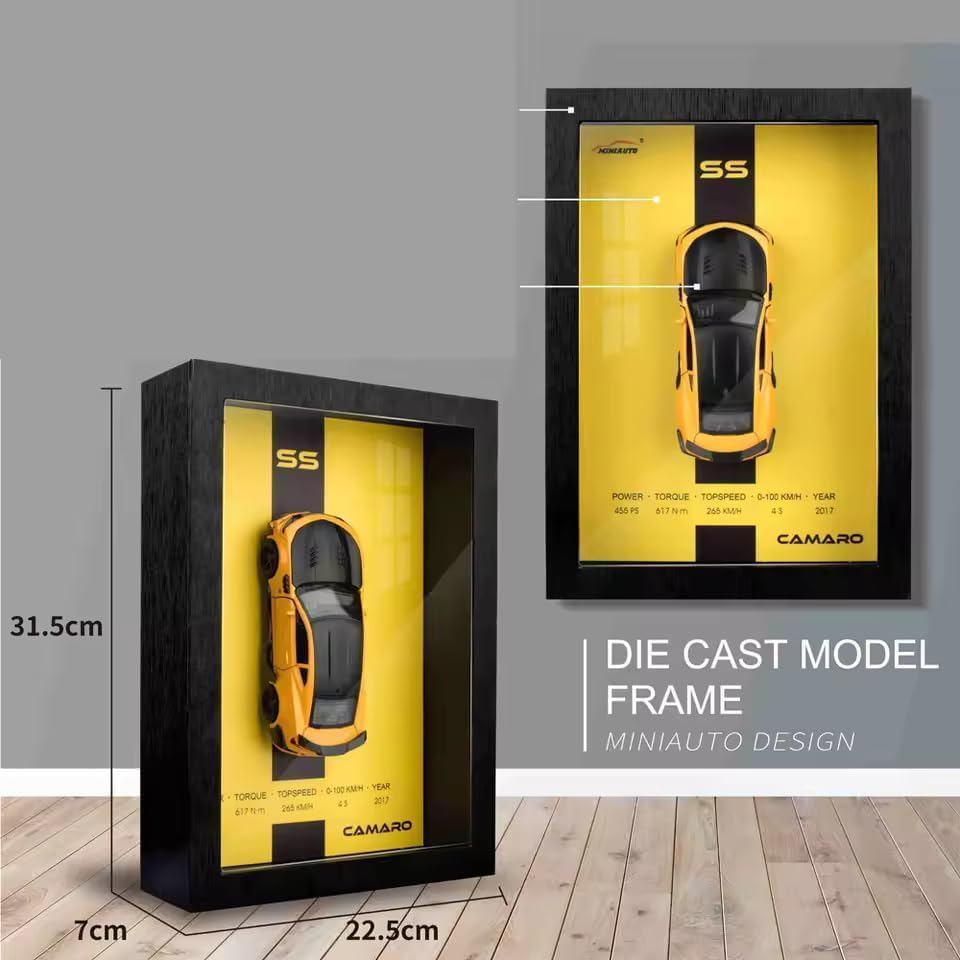 Diecast 3D frame of  1:32 Scale Chevrolet Camaro SS