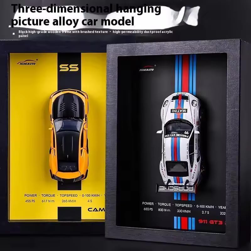 Diecast 3D frame of  1:32 Scale Chevrolet Camaro SS