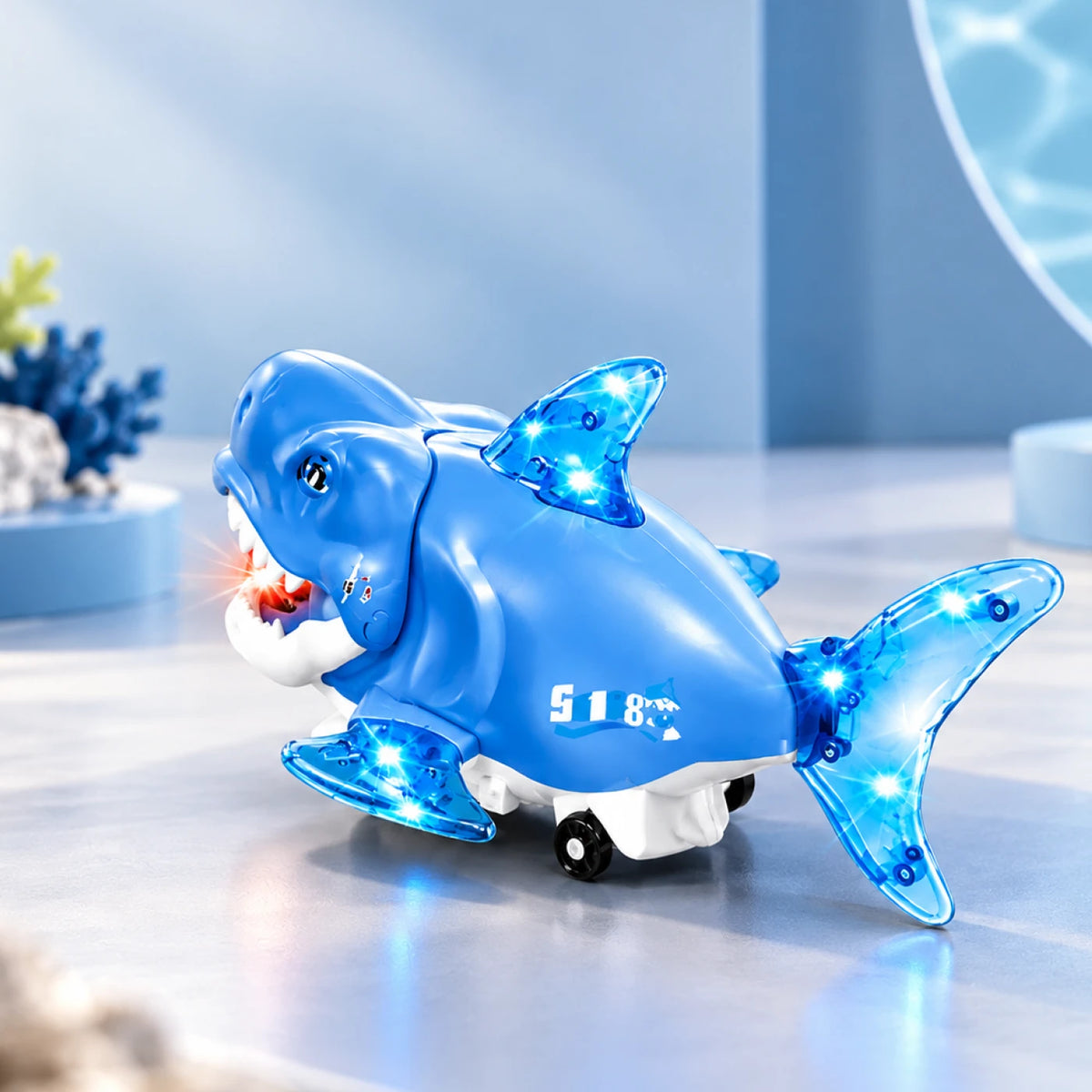Dancing Shark – Musical Light-Up Rotating Toy