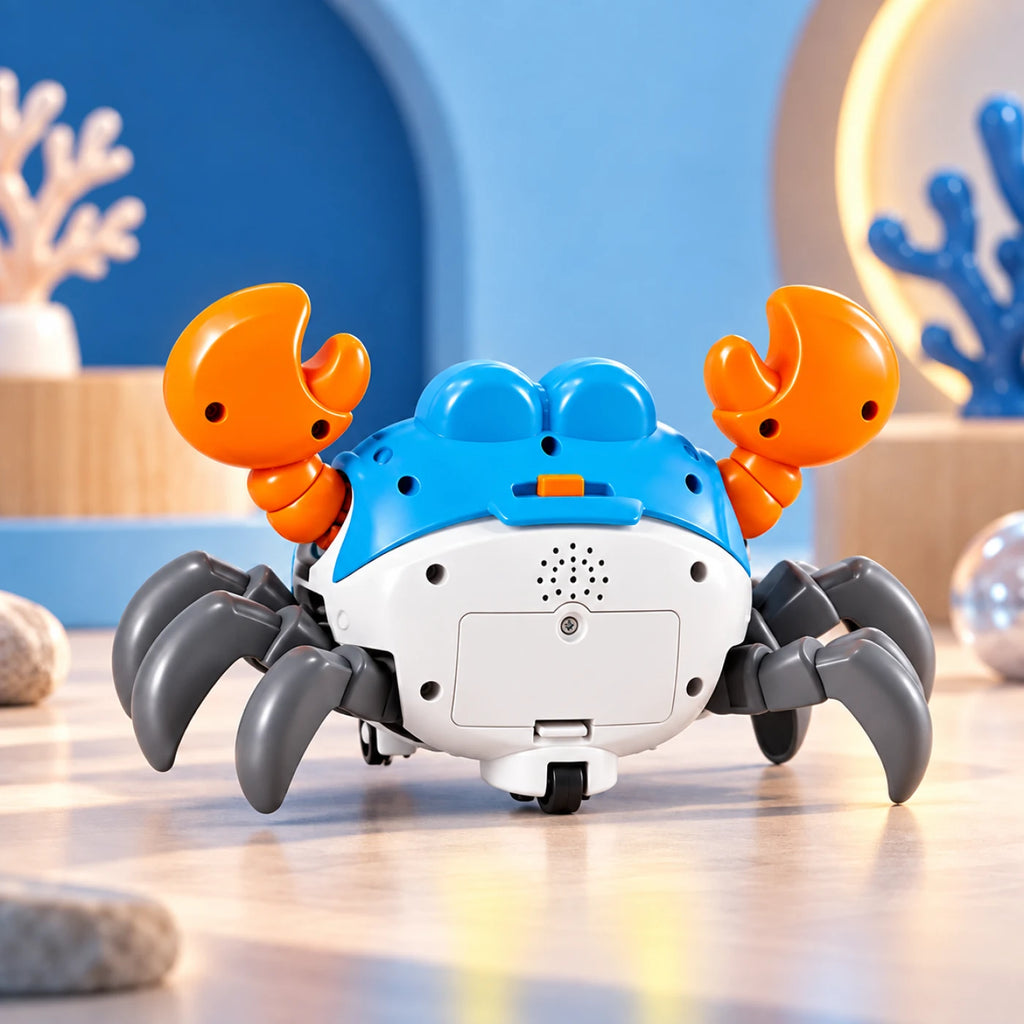 Cartoon Crab – Musical Light-Up Walking Toy